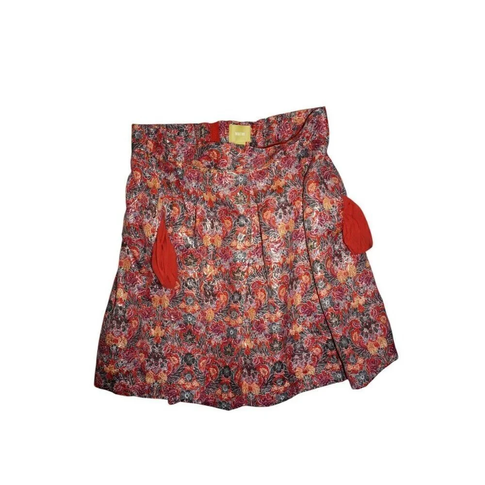 Maeve Rosia Printed Skirt – Size L